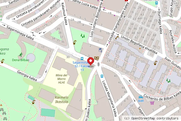 Plano de la zona de Panadería CROAC