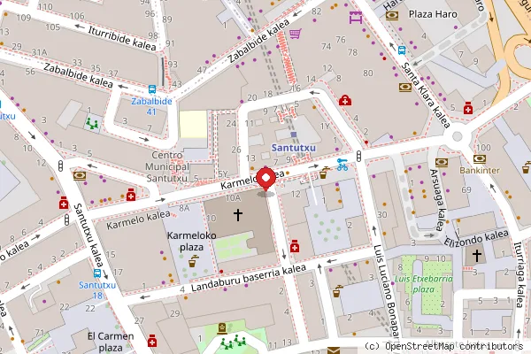 Plano de la zona de Bar BEROA