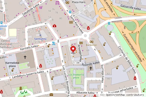 Plano de la zona de New Luber