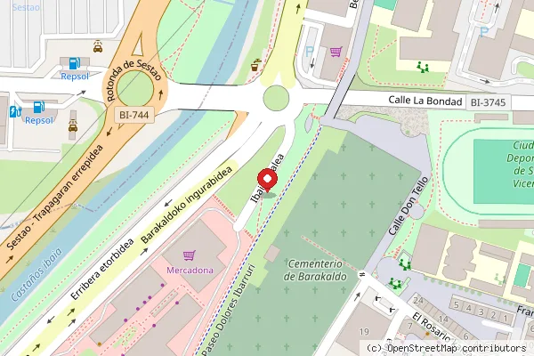 Plano de la zona de Escuela de baile A TU RITMO