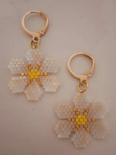 Pendientes margaritas