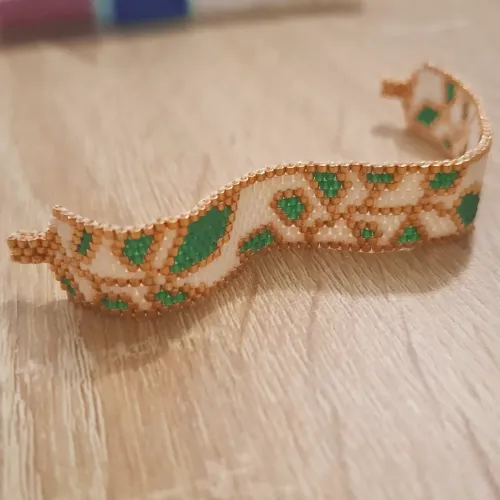 Pulsera hojas y ramas